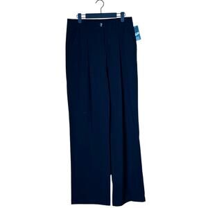 NWT Women's Wild Fable Black Straight Leg Dress Pants 8